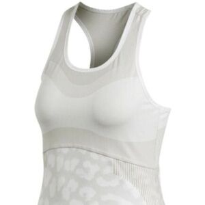 ADIDAS BY STELLA MCCARTNEY Barricade Tennis Leopard Tank Top XS